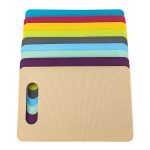 suidie Cutting Board Anti-slip Kitchen Tool Candy Color Chopping Board Food Cutting Block Mat for Kitchen - Image 7