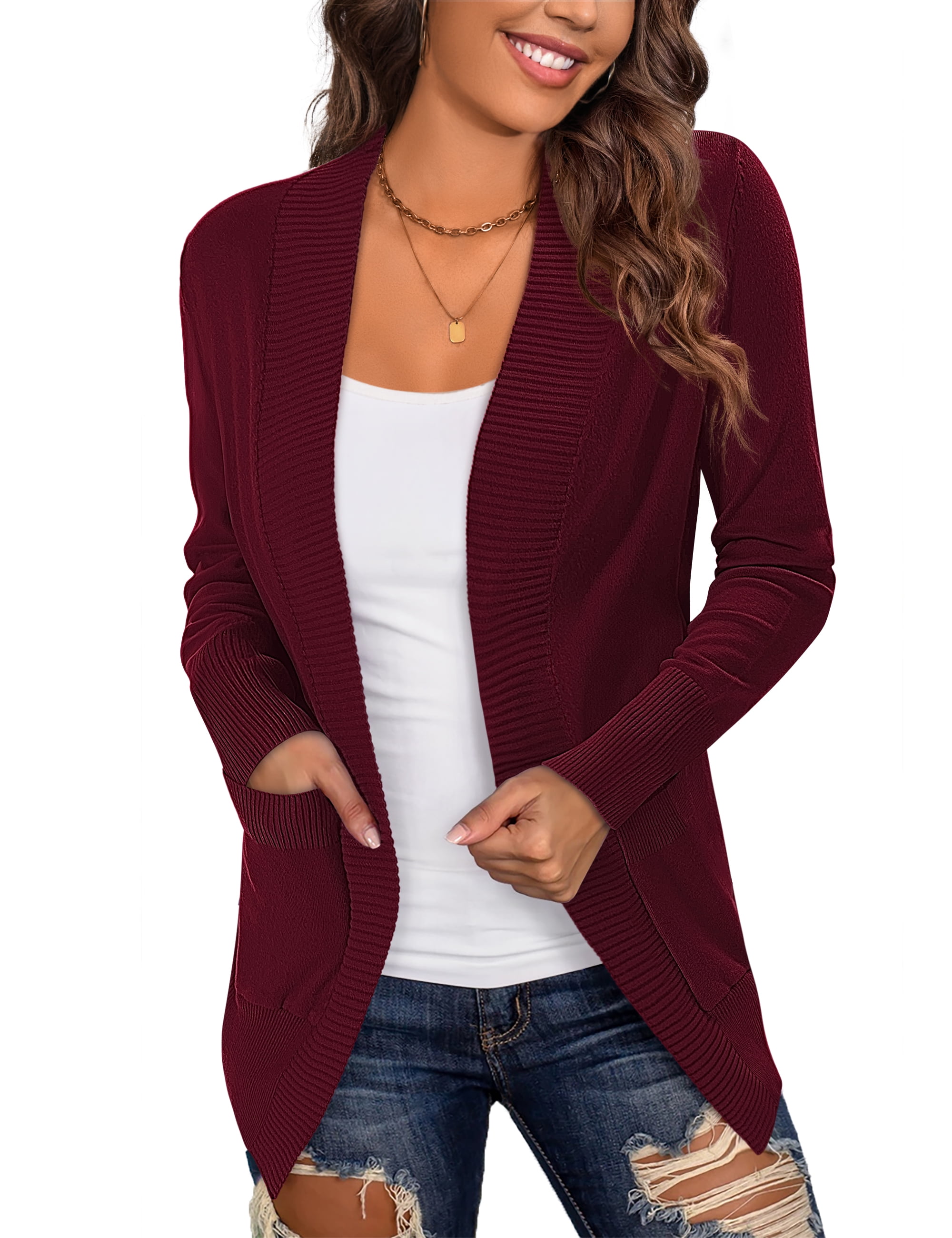 a-Jesdani-Women-s-Cardigan-Casual-Lightweight-Knit-Cardigan-Sweaters-S-XXL_293824f2-a8a4-475b-92f9-9c9098826230.4641ba2cc3cc7bafc8bee57763d89d6c a.Jesdani Women's Cardigan Casual Lightweight Knit Cardigan Sweaters S-XXL - Image 1