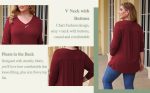 FOLUNSI Women's Plus Size Tops Casual Blouses Long Sleeve Flowy Tunic Tops m-4xl - Image 7